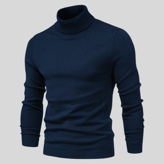 Torsten™ - Moderigtig rullekrave sweater